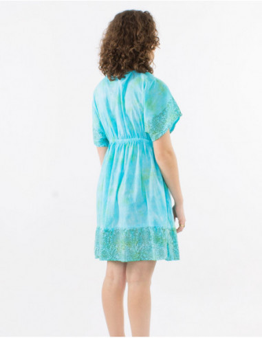 Tie and Dye beach dress