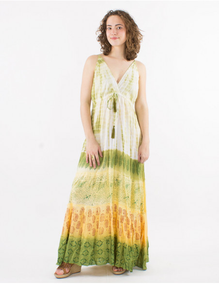 Maori hippie Pattern Summer Dress