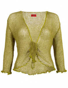 Knitted lady polyester jacket 2
