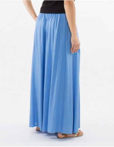 Pantalon extra large uni confortable