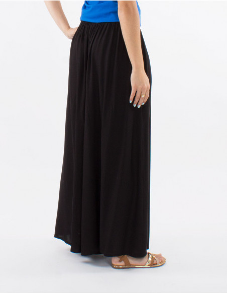 Pantalon extra large uni confortable