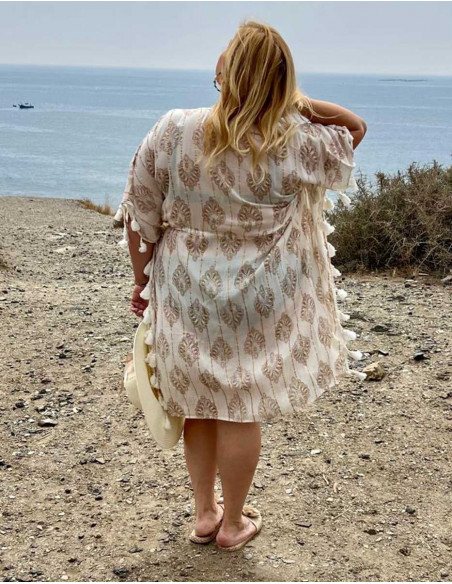 Robe de plage inspiration ethnique