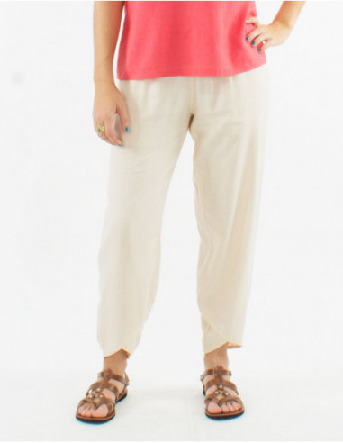 Elasticated waistband trousers