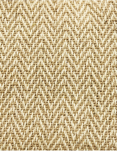 Cotton pouch with zip 10cmx14cm