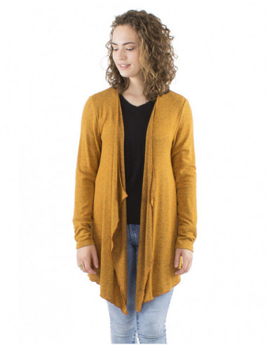 Solid coloured flowing waistcoat