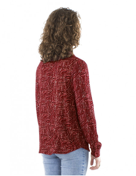 Classic blouse in retro style