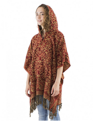 Poncho style ethnique et bohème