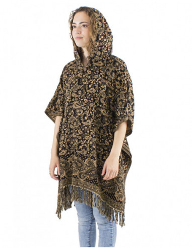 Poncho style ethnique et bohème
