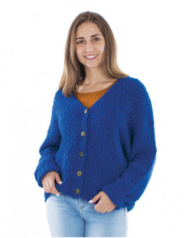 Large jacket vest with long sleeves