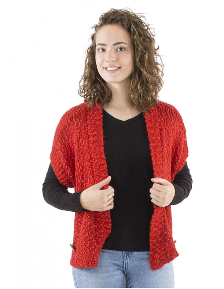 Veste gilet manches courtes