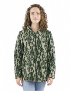 Polar jacket, original abstract patterns 2