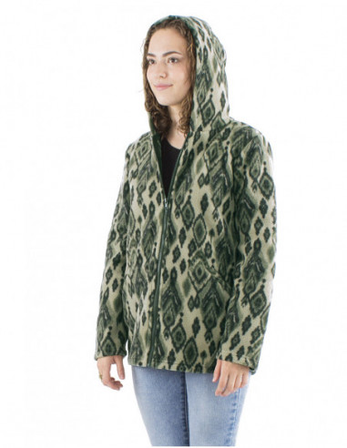 Polar jacket, original abstract patterns