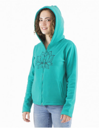 Short polar jacket, original embroidery