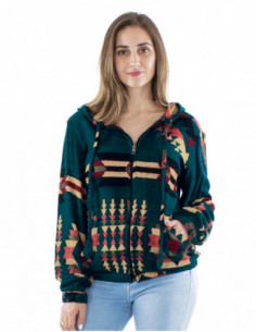 Veste courte style amérindien