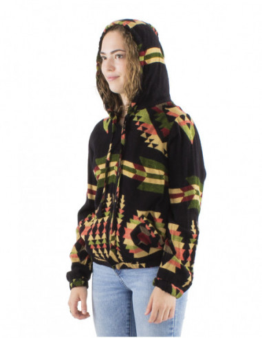 Veste courte style amérindien