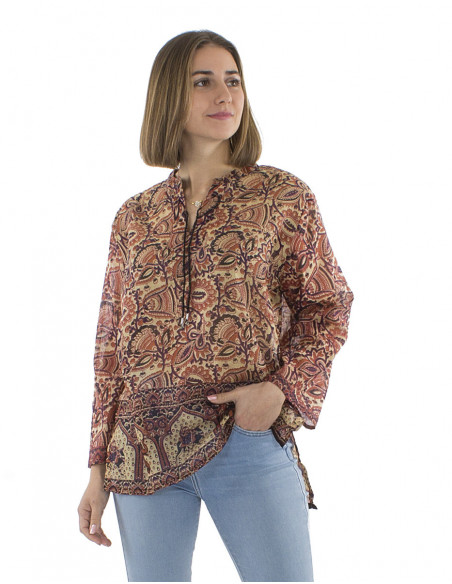 Chemisier blouse indienne