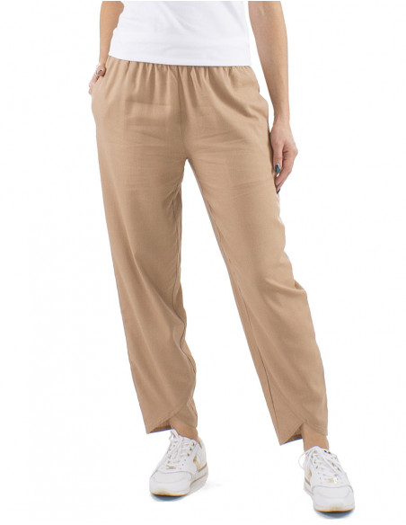 Elasticated waistband trousers