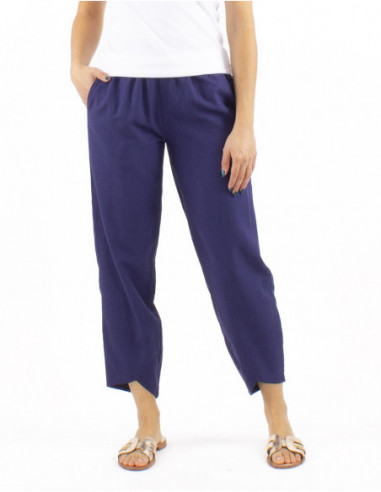 Elasticated waistband trousers