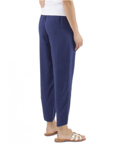 Elasticated waistband trousers
