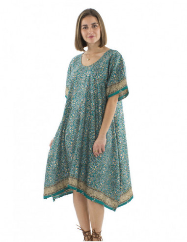 Robe courte asymétrique