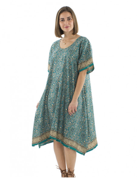 Robe courte asymétrique