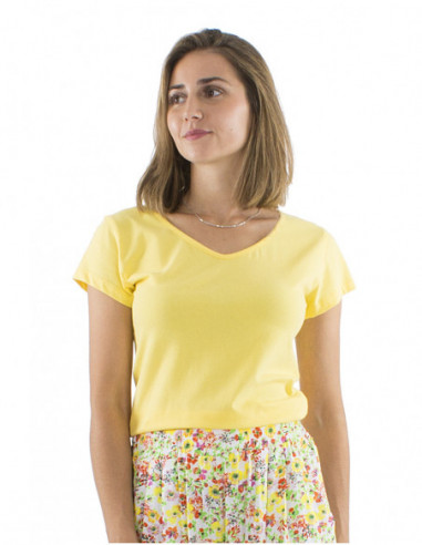 Basic plain short sleeve t-shirt