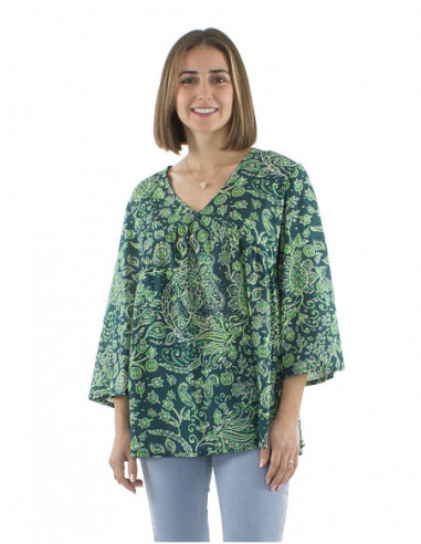 Large boho blouse original patterns