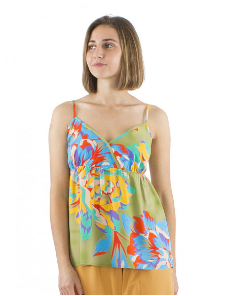 Original colorful bohemian top
