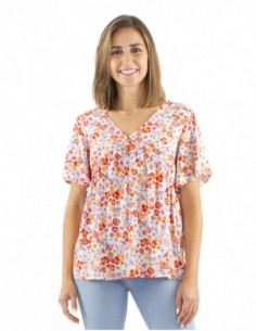 Romantic flared cut blouse