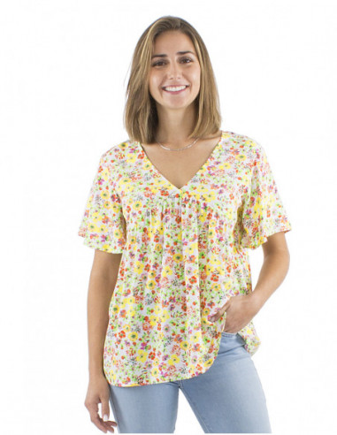 Romantic flared cut blouse