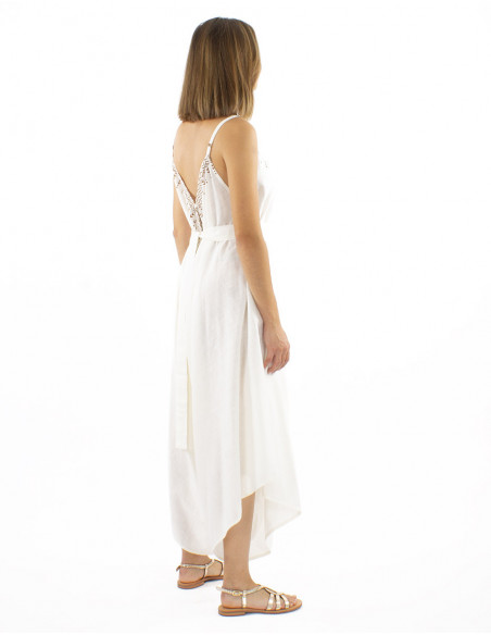 Original ethnic pattern jumpsuit