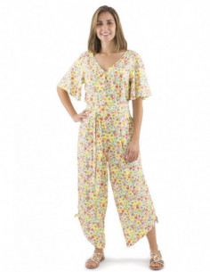 Boho flowery jumpsuit 2