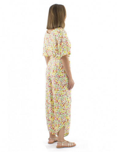 Boho flowery jumpsuit