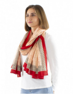 Foulard bohème motif ethnique