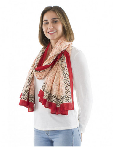 Boho scarf ethnic patterns