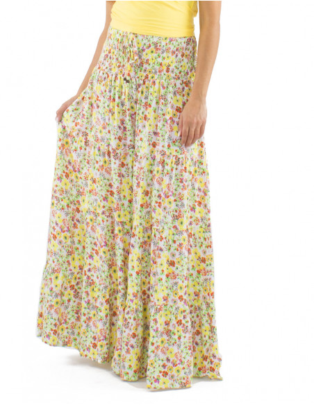 Boho long skirt liberty patterns