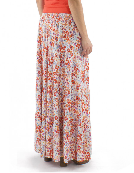 Boho long skirt liberty patterns