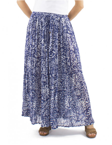 Original long boho skirt 100% cotton