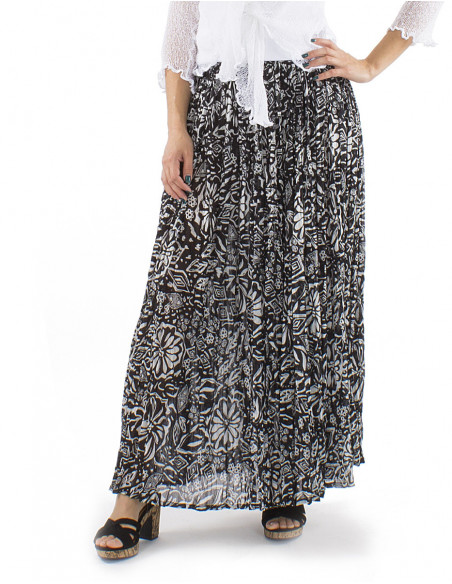 Original long boho skirt 100% cotton