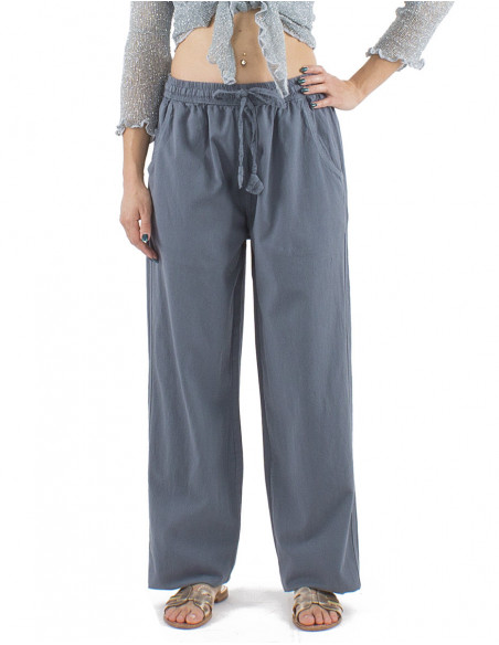 100% cotton boho chic pants
