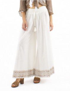 Large cut boho ethnic pants