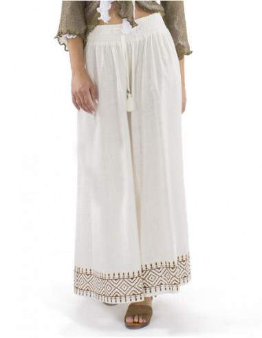 Large cut boho ethnic pants