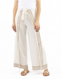 Wrap pants african style