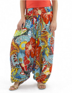 Naive art styled harem pants 2