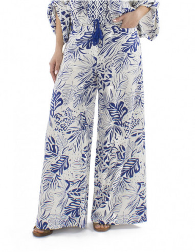 Boho pants jungle pattern