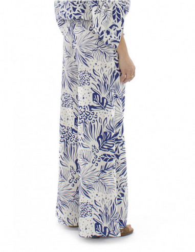 Boho pants jungle pattern