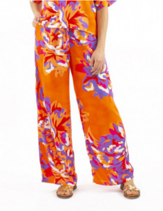 Boho chic pants flowery...