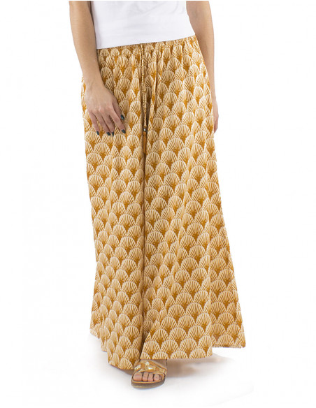 Oversized pants african pattern