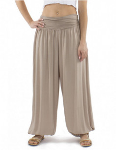Fluid harem pants elastic... 2