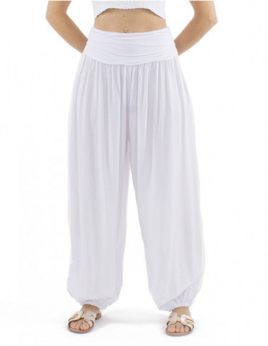 sarouel fluide taille élastique 